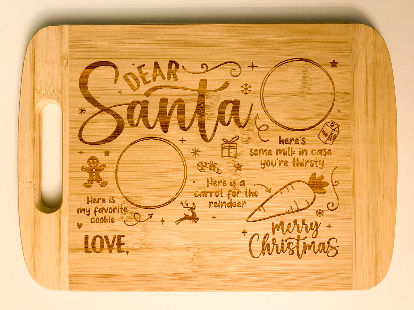 Customizable Santa Boards